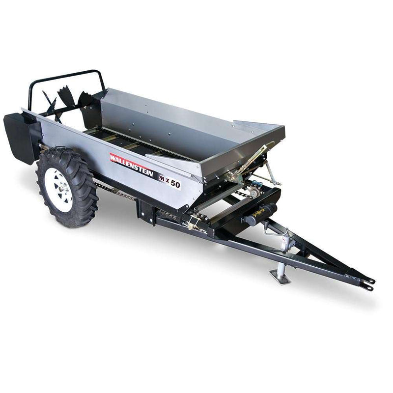 Wallenstein Equipment MX50G Ground‑Drive 50‑Bushel Manure Spreader - Iron Elk