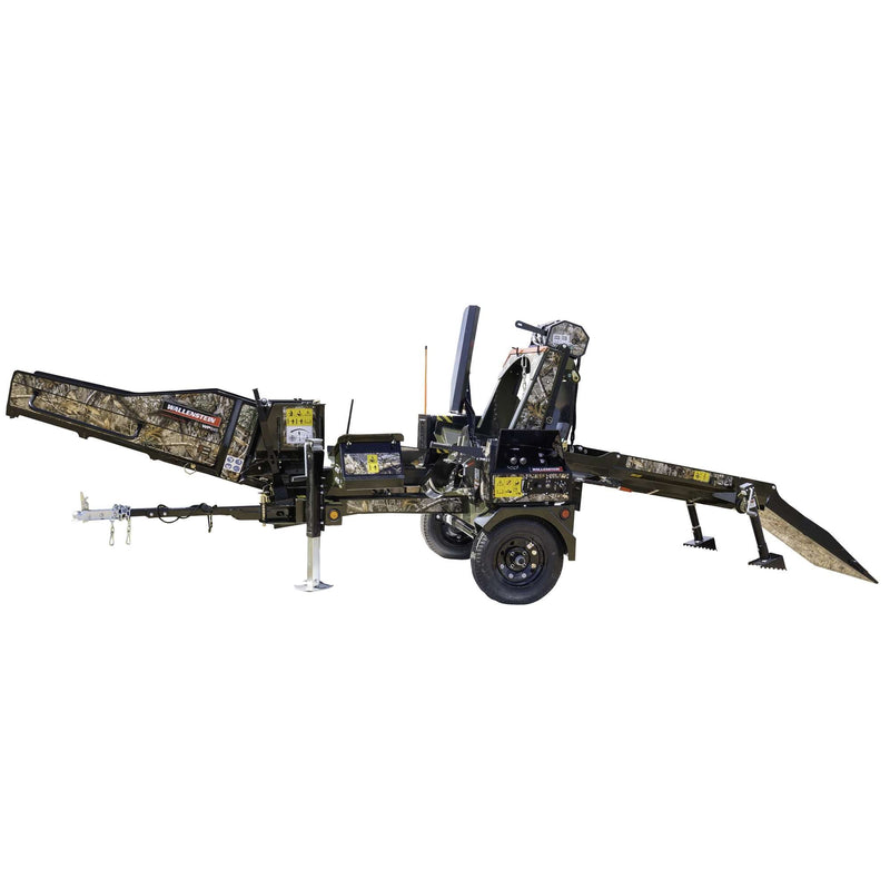 Wallenstein Equipment WP845 25‑Ton Towable Firewood Processor - Iron Elk