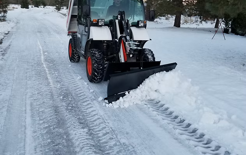 ANBO  4-Way Dozer Blades For Skid Steers and Tractors
