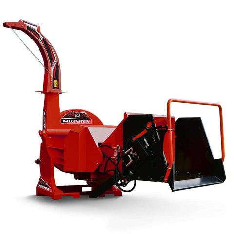Wallenstein Equipment BX102RPI Tractor - Mounted Hydraulic Wood Chipper - Iron Elk