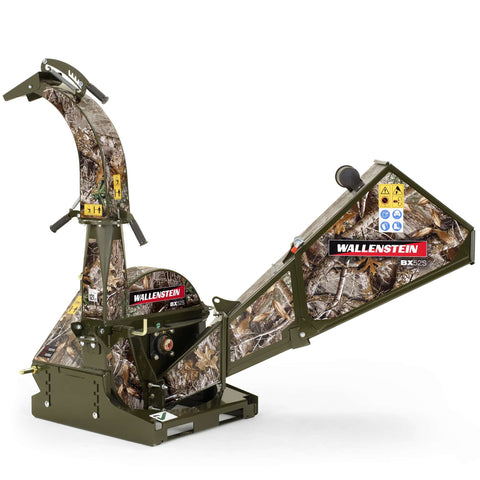 Wallenstein Equipment BX52S Tractor - Mounted Gravity‑Feed Wood Chipper - Iron Elk
