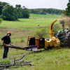 Wallenstein Equipment BX72RI Tractor - Mounted Hydraulic Wood Chipper - Iron Elk