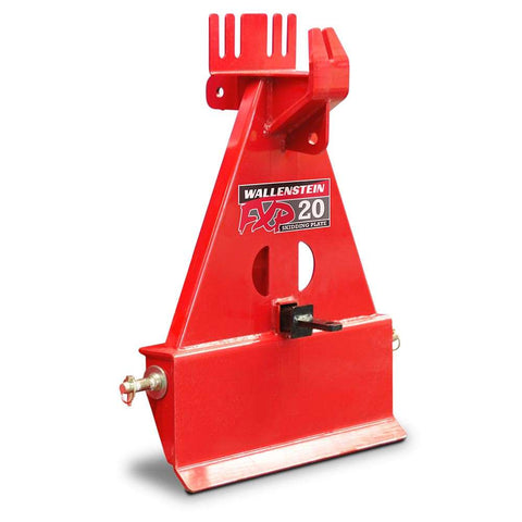 Wallenstein Equipment FXP20 – Compact Skidding Plate for Up to 40 hp Tractors - Iron Elk