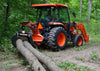Wallenstein Equipment LXG320S – 3,000 lb Capacity Log Grapple for Compact Tractors - Iron Elk