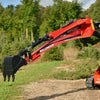 Wallenstein Equipment QC605 Compact Skid - Steer Backhoe - Iron Elk