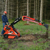 Wallenstein Equipment QC605 Compact Skid - Steer Backhoe - Iron Elk