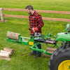 Wallenstein Equipment WX310 20‑Ton Horizontal Tractor Log Splitter - Iron Elk