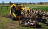 Wallenstein Equipment WX430 25‑Ton Inverted Horizontal Skid‑Steer Log Splitter - Iron Elk